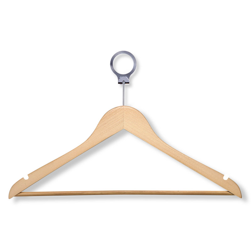Cintre en bois pour costume / manteau Rogin