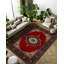 Tapis rouge en coton imprimé chenille Guria-844336508