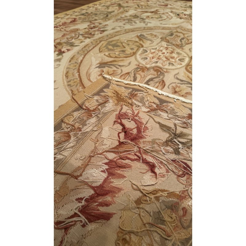 Tapis en laine crème Original Original