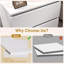 Commode 2 tiroirs pour chambre à coucher