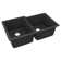 33" x 21" Double Basin Undermount Kitchen Sink with Accessories