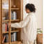 Bibliothèque simple et tendance