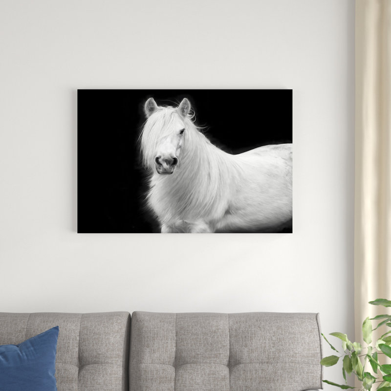 «Equine Portrait V» par PHBurchett - Photographie sur toile tendue, H 24 po x l 36 po
