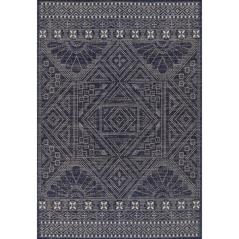 Alberton Oriental Indoor / Outdoor Rug, Rectangle 3'3" x 5'