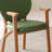 Log Style Premium Cherry Wood Dining Table Set