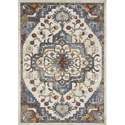 Raaya Washable Floral Indoor Rug