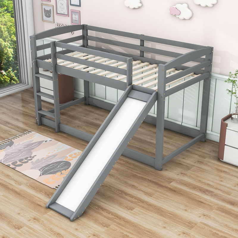 Tholf Kids 90 X 200 cm bunk bed, Grey