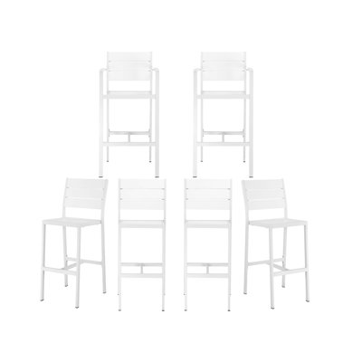 Tabouret de bar d'extérieur en aluminium 30 po Bayaud