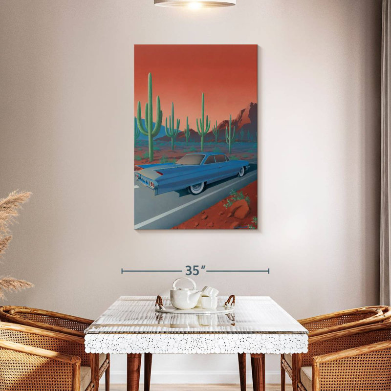 Mehar Saguaro National Park Trip, 45" H x 30" W