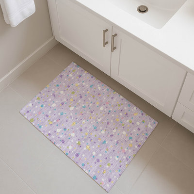 Tapis géométrique Premium lavable à la machine Villers