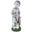 Statue de jardin d'extérieur avec golfeur et club - 17 po