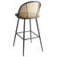 Annah Upholstered Counter Stool with Metal Frame
