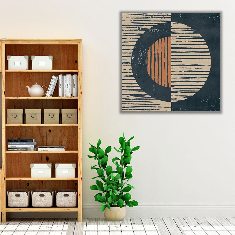 Primitive I - reproduction d'art sur toile, H 12 po x l 12 po