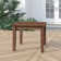 Hursey Square Rubberwood Outdoor Side Table