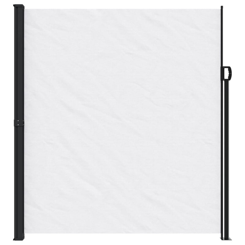 Retractable Side Awning, 220cm H x 500cm W, White