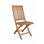 Tropico Folding Teak Patio Dining Chair