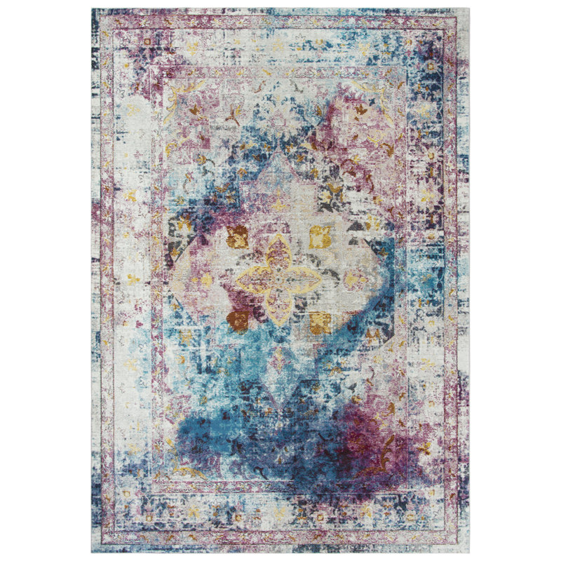 Elliot Oriental Indoor Rug, Rectangle 3'11" x 5'6"