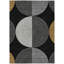 Tapis géométrique intérieur / extérieur lavable à la machine Hovey ACN2281-1505597538