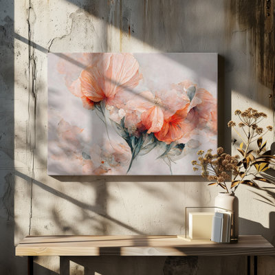 Wild Flowers On Background