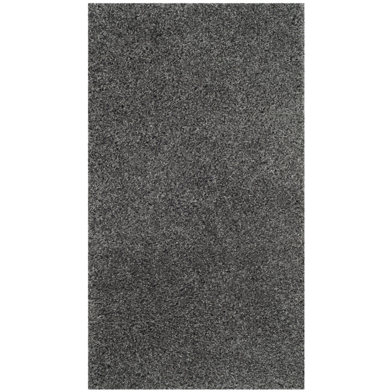 Rizco Shag Performance Solid Color Rug, Rectangle 2' x 3'