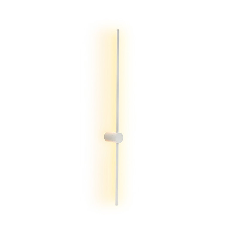 Éclairage à DEL en métal, Blanc, H 3,9 po x l 2,4 po x P 35,8 po