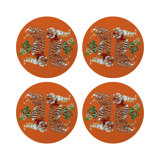 Tiger Seeing Double 16" Vinyl Placemat