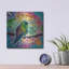  «Colours of Joy» par Verena Wild, art mural en métal, 12 po x 12 po-1940508678