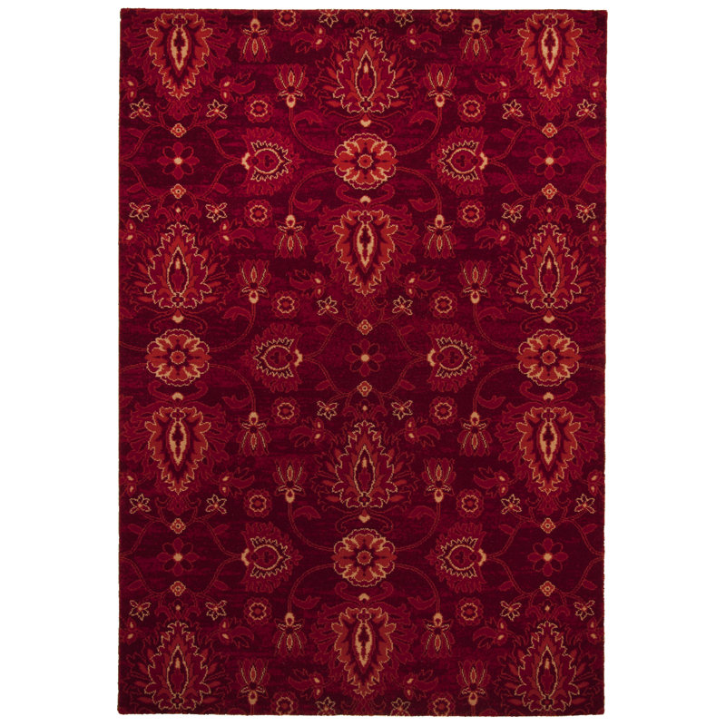 Oriental Wool Hand Woven Area Rug, Rectangular 240 x 340 cm