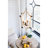 Alanna 4 - Light Geometric Chandelier