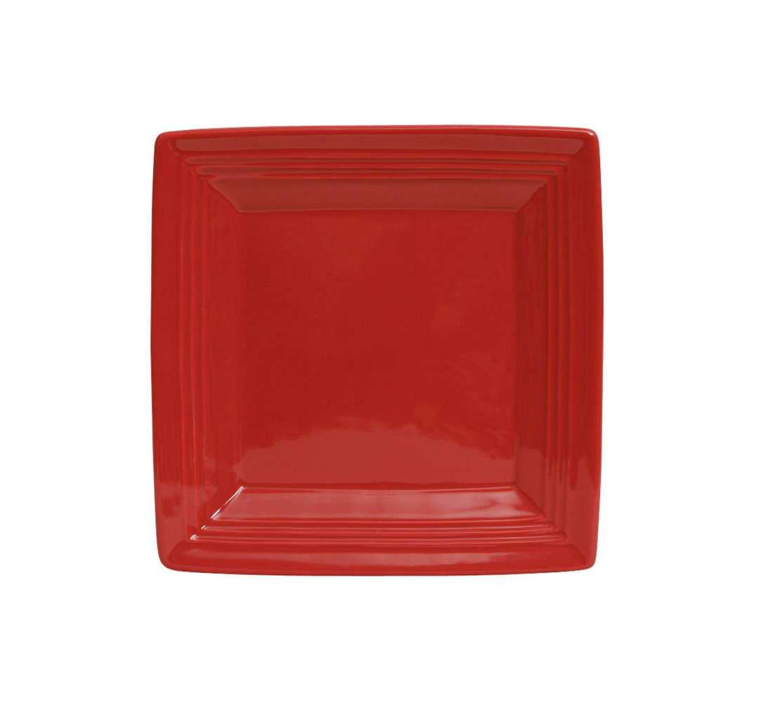 Concentrix 8.5'' Porcelain China Square Salad/Dessert Plate (Set of 12) Tuxton