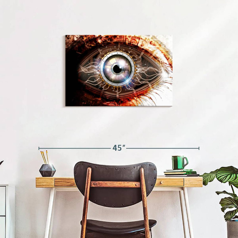 Kelan Bionic Eye, 20" H x 30" W