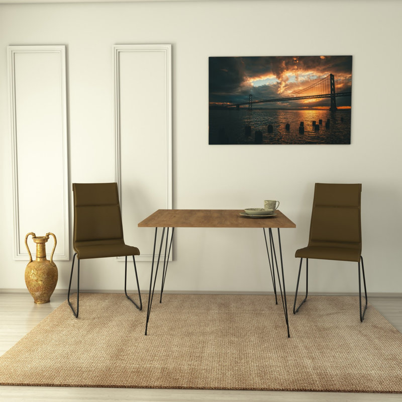 Orrwell Rectangular Dining Table, Caucasian Oak