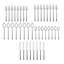 Fortessa Lloyd 18/10 Stainless Steel, 40 Piece Flatware Set (Service for 8), Silver