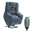 Fauteuil inclinable en microfibre Power Lift