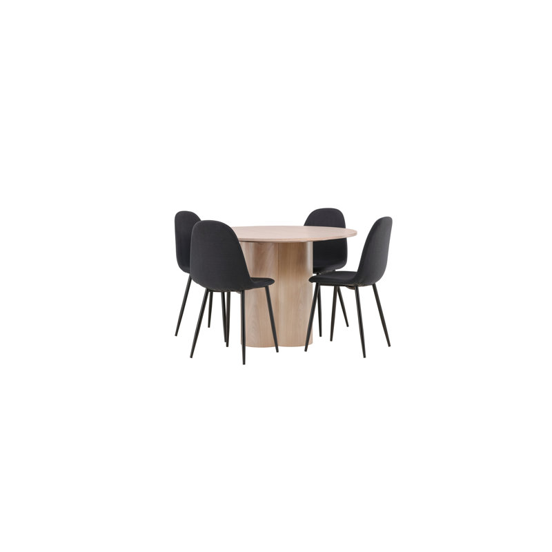 Gilchrist 4 - Person Dining Set, White