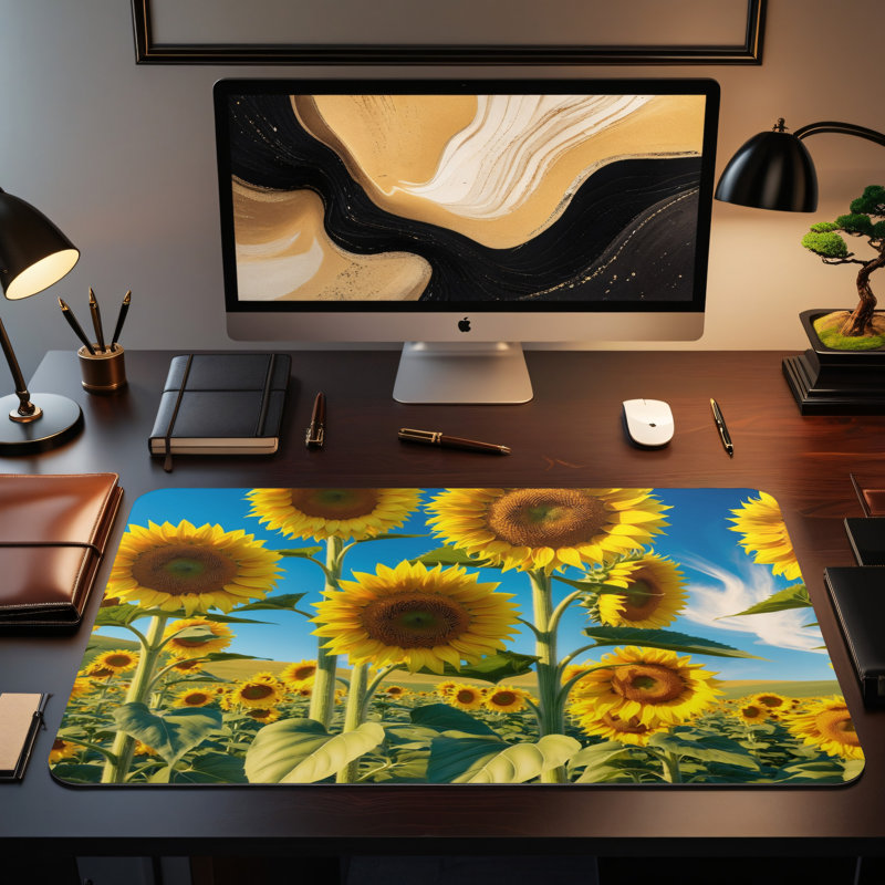 Polyester Desk Pad, 23.6x13.8