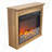 28" TV Media Entertainment Center With Electric Fireplace