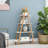 Solid Bamboo Wood Oxford “A”Frame Ladder Display Bookshelf