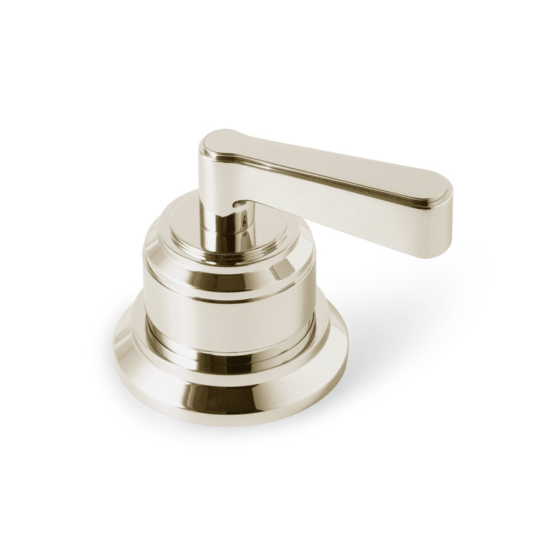 Manhattan Single Hole Horizontal Bidet Faucet, Polished Nickel