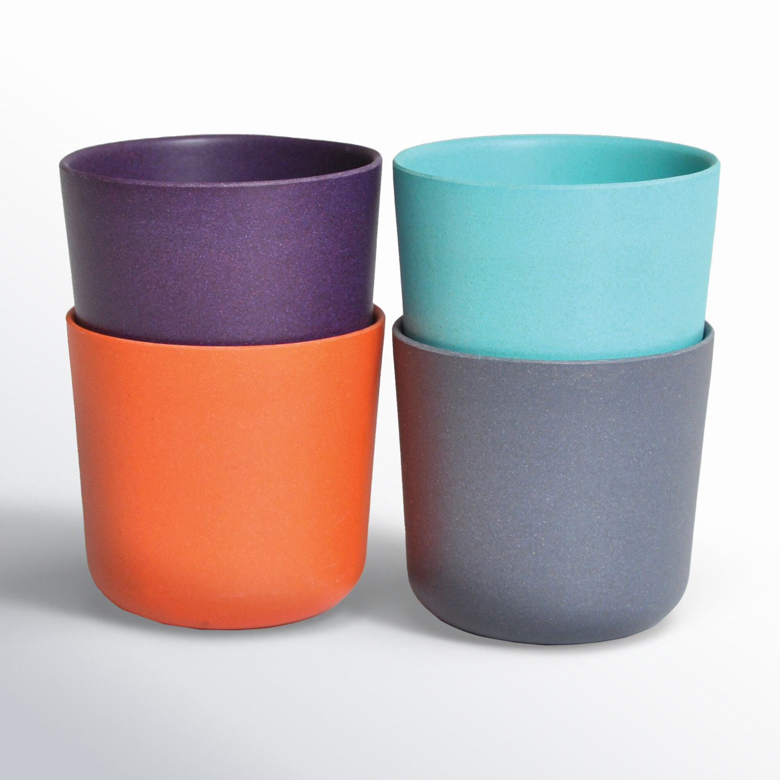 Bambino Drinking Glass, Orange/Purple/Blue