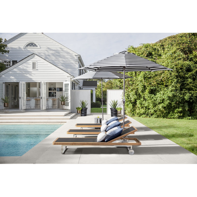 Outdoor Complements Outdoor Side Table, Gray