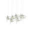 Tura 7-Light Glass Rectangular Pendant-71882334-71882329-79320072