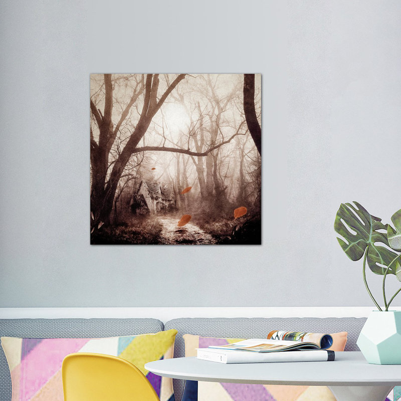 Secret Place, reproduction de photo sur toile tendue, H 12 po x l 12 po x P 0,75 po, Pas de tapis, Toile tendue