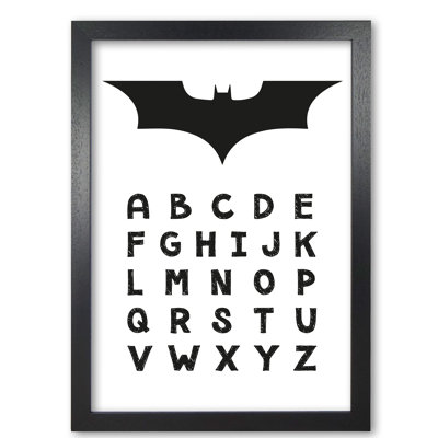 Batman Alphabet - Painting