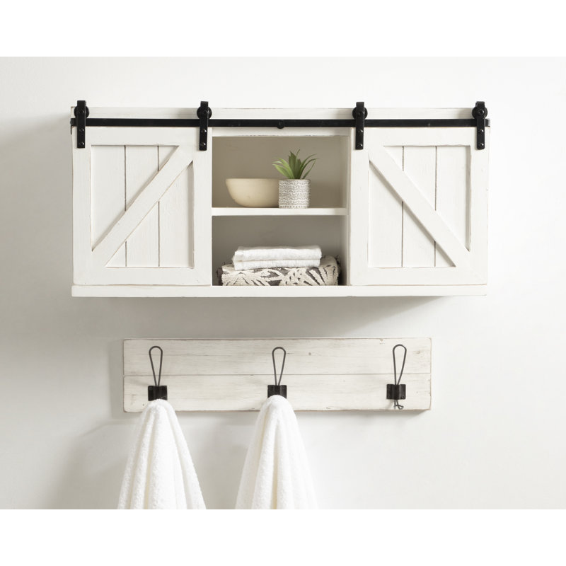 Enora Bathroom Cabinet, White