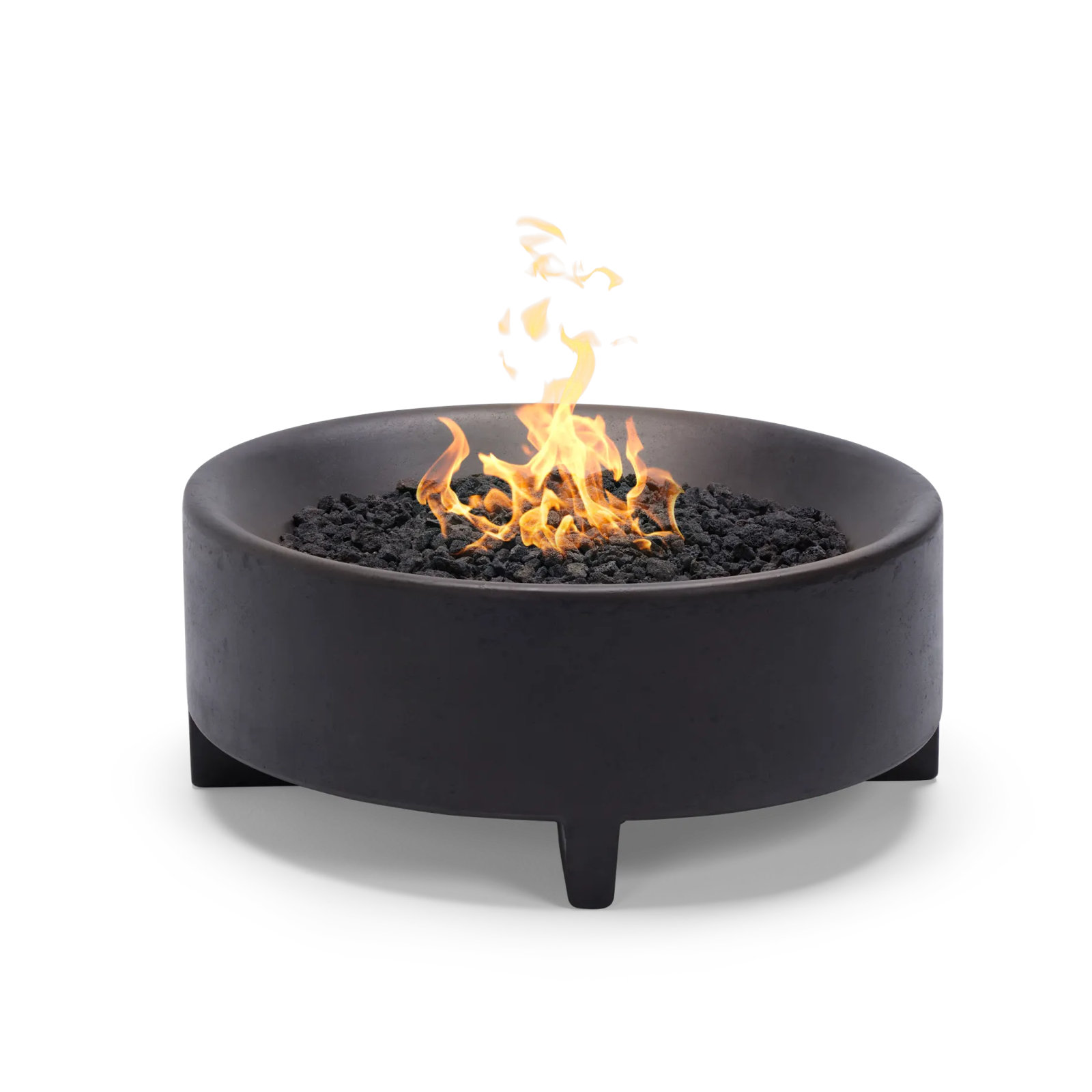 Rook Round Fire Pit Table, Natural gas, Charcoal
