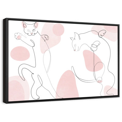 Isaias Cat's Poise Canvas Print