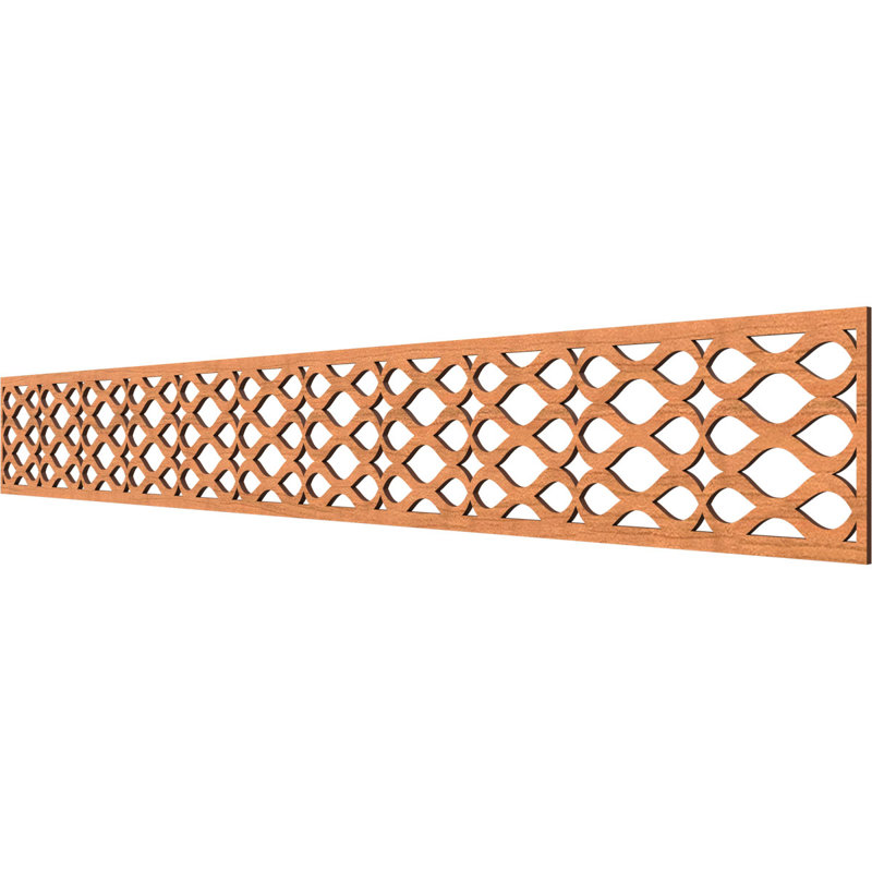 Moulure de panneau Somerset, Cerisier, H 6 po x l 46,5 po x P 0,25 po