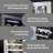 Ivation Dual Zone 23.43'' Built-In 46 Bottle Wine Refrigerator with Reversible Door
