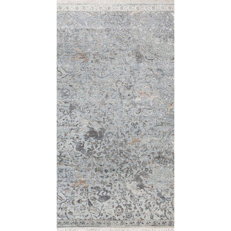 Floral Area Rug, Rectangle 8' x 10'